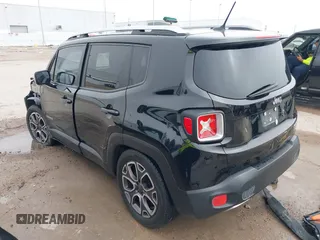 2016 Jeep Renegade Limited with VIN ZACCJADT9GPE06903, listed as a IAAI auction lot 41205563 with 115,171 mi miles and . Bid and sale history available at DreamBid. Image 3.