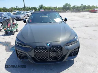 2024 BMW 4 Series 430i xDrive with VIN WBA43AT02RCR23583, listed as a IAAI auction lot 42182853 with 11,885 mi miles and . Bid and sale history available at carsss.com. Image 12.