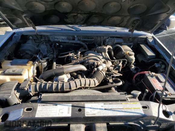 2000 Ford Ranger XL with VIN 1FTYR10V9YPA13861, listed as a Copart auction lot 45864245 with 272,902 mi miles and Salvage Title. Bid and sale history available at carsss.com. Image 11.