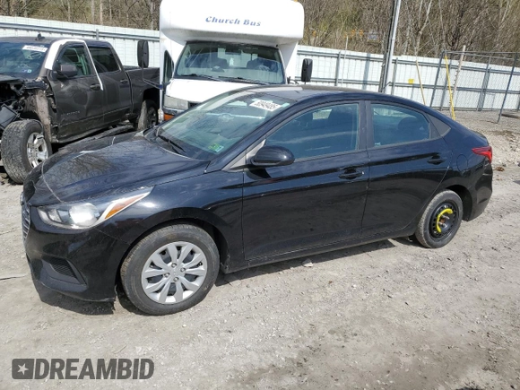 2022 Hyundai Accent SE z VIN 3KPC24A6XNE172116, wystawiony jako Copart lot #50949485 z przebiegiem 82 189 mil mil oraz Szkoda całkowita • Salvage title. Historia ofert i sprzedaży dostępna na DreamBid. Obrazek 1.