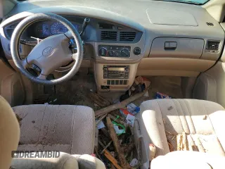 2001 Toyota Sienna CE with VIN 4T3ZF19C41U392115, listed as a Copart auction lot 43378475 with 152,438 mi miles and Salvage Title. Bid and sale history available at carsss.com. Image 8.