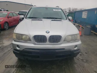 2002 BMW X5 3.0i with VIN 5UXFA53542LP29033, listed as a Copart auction lot 84638854 with 123,542 mi miles and Clean Title. Bid and sale history available at carsss.com. Image 5.
