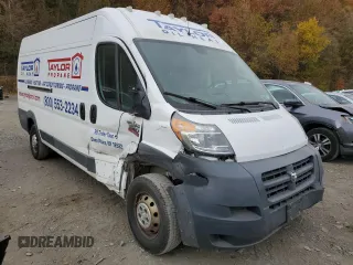 2018 Ram ProMaster Cargo with VIN 3C6URVJG1JE108272, listed as a Copart auction lot 88373495 with 115,520 mi miles and Salvage Title. Bid and sale history available at carsss.com. Image 4.