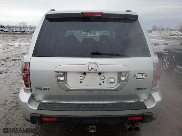 2008 Honda Pilot EX-L with VIN 5FNYF187X8B501905, listed as a Copart auction lot 47792545 with 222,029 mi miles and Clean Title. Bid and sale history available at carsss.com. Image 6.