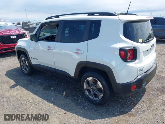 2018 Jeep Renegade Sport with VIN ZACCJBAB3JPH30955, listed as a IAAI auction lot 42332330 with 146,759 mi miles and . Bid and sale history available at DreamBid. Image 3.