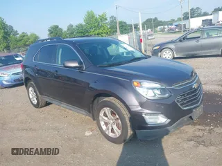 2016 Chevrolet Equinox LT z VIN 2GNFLFEK9G6247640, wystawiony jako IAAI lot #42486930 z przebiegiem 218 578 mil mil oraz . Historia ofert i sprzedaży dostępna na DreamBid. Obrazek 1.