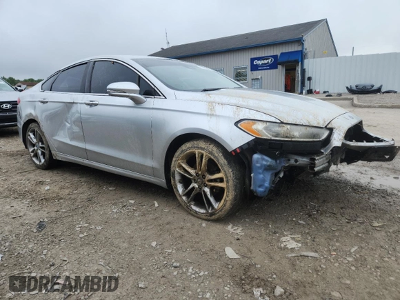 2013 Ford Fusion Titanium with VIN 3FA6P0K97DR161376, listed as a Copart auction lot 61128225 with 146,529 mi miles and Salvage title. Bid and sale history available at DreamBid. Image 4.