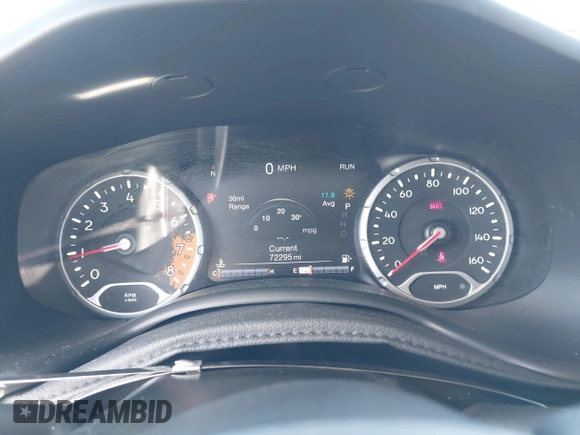 2017 Jeep Renegade Latitude with VIN ZACCJBBBXHPF90329, listed as a IAAI auction lot 42174291 with 72,295 mi miles and . Bid and sale history available at DreamBid. Image 7.