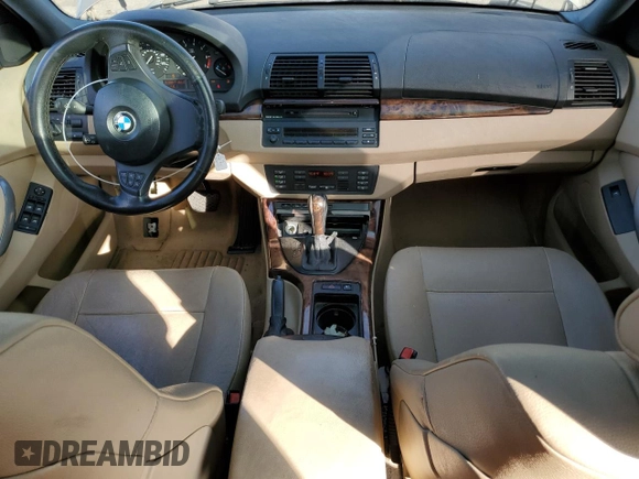2005 BMW X5 3.0i with VIN 5UXFA13565LY14291, listed as a Copart auction lot 82905594 with 181,688 mi miles and Salvage Title. Bid and sale history available at carsss.com. Image 8.