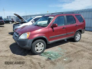 2002 Honda CR-V EX with VIN JHLRD78852C034308, listed as a Copart auction lot 64259435 with 200,406 mi miles and Salvage title. Bid and sale history available at DreamBid. Image 1.