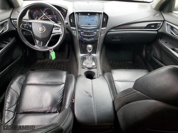 2013 Cadillac ATS with VIN 1G6AG5RX6D0166898, listed as a Copart auction lot 82751544 with 136,448 mi miles and Salvage Title. Bid and sale history available at carsss.com. Image 8.