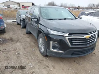 2022 Chevrolet Traverse LT Cloth with VIN 1GNEVGKW6NJ151659, listed as a IAAI auction lot 41209960 with 83,090 mi miles. Bid and sale history available at carsss.com. Image 1.