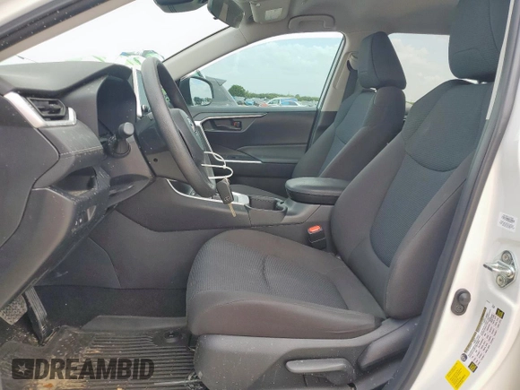 2023 Toyota RAV4 LE with VIN 2T3H1RFV4PC232972, listed as a Copart auction lot 59354655 with 27,884 mi miles and Salvage title. Bid and sale history available at DreamBid. Image 7.