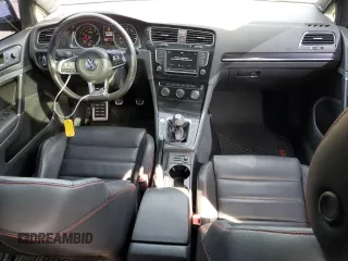 2017 Volkswagen Golf GTI Autobahn with VIN 3VW547AU0HM026107, listed as a Copart auction lot 69959084 with 115,640 mi miles and Salvage Title. Bid and sale history available at carsss.com. Image 8.
