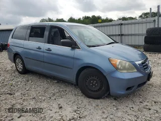 2010 Honda Odyssey LX with VIN 5FNRL3H29AB005111, listed as a Copart auction lot 65005735 with Not provided miles and Clean title. Bid and sale history available at DreamBid. Image 4.