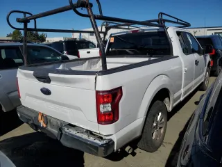 2020 Ford F-150 XL with VIN 1FTEX1CB7LKD33339, listed as a Copart auction lot 48669855 with 101,027 mi miles and Salvage title. Bid and sale history available at DreamBid. Image 3.