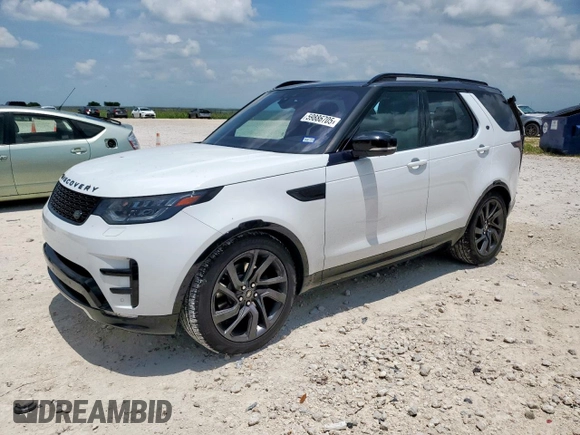 2017 Land Rover Discovery HSE z VIN SALRRBBV5HA036895, wystawiony jako Copart lot #59886705 z przebiegiem 85 251 mil mil oraz Szkoda całkowita • Salvage title. Historia ofert i sprzedaży dostępna na DreamBid. Obrazek 1.