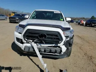 2023 Toyota Tacoma 2WD SR with VIN 3TYAX5GN1PT080354, listed as a Copart auction lot 46316745 with 52,544 mi miles and Salvage Title. Bid and sale history available at carsss.com. Image 12.