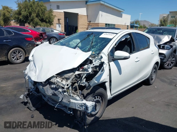 2015 Toyota Prius One with VIN JTDKDTB34F1112714, listed as a IAAI auction lot 42019567 with 163,411 mi miles and . Bid and sale history available at carsss.com. Image 22.