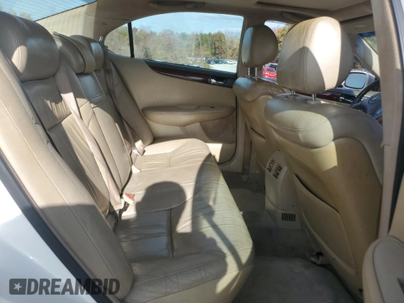 2002 Lexus ES 300 with VIN JTHBF30GX25018502, listed as a Copart auction lot 79828334 with 296,986 mi miles and Salvage Title. Bid and sale history available at DreamBid. Image 11.