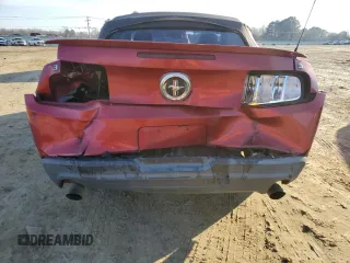 2011 Ford Mustang V6 with VIN 1ZVBP8EM8B5154117, listed as a Copart auction lot 45344255 with 137,343 mi miles and Salvage title. Bid and sale history available at DreamBid. Image 6.