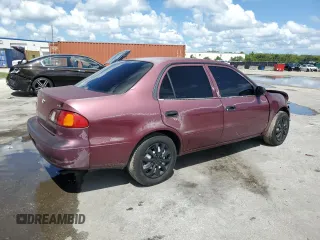 1998 Toyota Corolla VE with VIN 1NXBR12E5WZ041539, listed as a Copart auction lot 61736825 with Not provided miles and Salvage title. Bid and sale history available at DreamBid. Image 3.