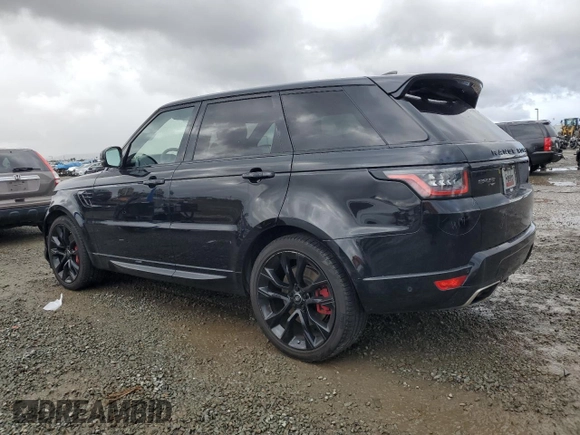 2020 Land Rover Range Rover Sport HST with VIN SALWS2RUXLA885448, listed as a Copart auction lot 47314015 with 60,659 mi miles and Salvage title. Bid and sale history available at DreamBid. Image 2.