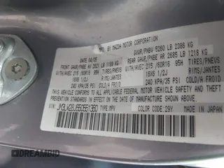 2005 Mazda MPV LX with VIN JM3LW28J650551360, listed as a IAAI auction lot 40951289 with 168,088 mi miles. Bid and sale history available at carsss.com. Image 9.
