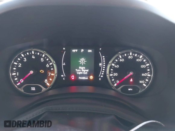 2018 Jeep Renegade Altitude z VIN ZACCJABB0JPJ65036, wystawiony jako IAAI lot #41414739 z przebiegiem 74 433 mil mil oraz . Historia ofert i sprzedaży dostępna na DreamBid. Obrazek 16.