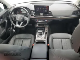 2021 Audi Q5 Premium with VIN WA1AAAFY8M2092144, listed as a Copart auction lot 59856715 with 65,098 mi miles and Salvage title. Bid and sale history available at DreamBid. Image 8.