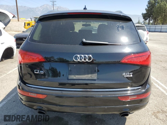 2016 Audi Q5 Premium Plus with VIN WA1L2AFP1GA055525, listed as a Copart auction lot 63378905 with 161,308 mi miles and Clean title. Bid and sale history available at DreamBid. Image 6.