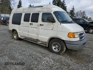 1998 Dodge Cargo Conversion with VIN 2B6HB11Y9WK129390, listed as a Copart auction lot 55708245 with 150,845 mi miles and Clean Title. Bid and sale history available at DreamBid. Image 4.