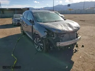 2015 Nissan Murano Platinum with VIN 5N1AZ2MH2FN203789, listed as a Copart auction lot 48182705 with 0 mi miles and Salvage Title. Bid and sale history available at carsss.com. Image 10.
