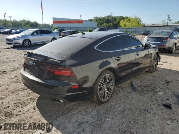 2016 Audi A7 3.0 Premium Plus with VIN WAUWGAFC6GN014069, listed as a Copart auction lot 50566324 with 62,229 mi miles. Bid and sale history available at carsss.com. Image 3.
