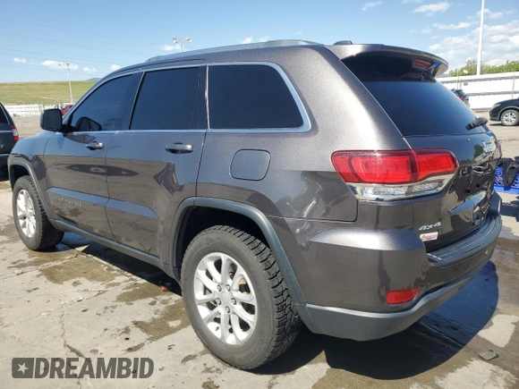 2021 Jeep Grand Cherokee Laredo X with VIN 1C4RJFAG4MC684476, listed as a Copart auction lot 57893135 with 20,056 mi miles and Salvage title. Bid and sale history available at DreamBid. Image 2.