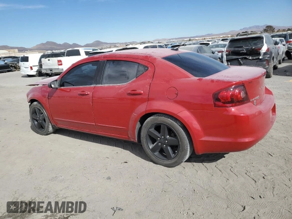 2012 Dodge Avenger SE with VIN 1C3CDZAG0CN327964, listed as a Copart auction lot 45329145 with 97,401 mi miles and Salvage Title. Bid and sale history available at DreamBid. Image 2.