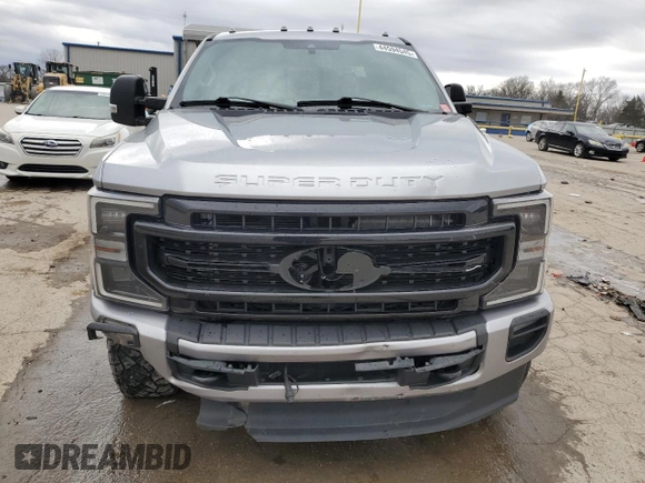 2021 Ford Super Duty F-250 SRW XL with VIN 1FT7W2BT9MEC95446, listed as a Copart auction lot 44594545 with 75,348 mi miles and Salvage Title. Bid and sale history available at carsss.com. Image 5.