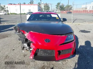 2022 Toyota GR Supra 3.0 with VIN WZ1DB0C01NW053500, listed as a IAAI auction lot 41657112 with 1 mi miles. Bid and sale history available at carsss.com. Image 12.