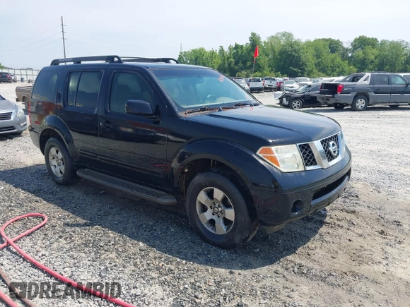 2006 Nissan Pathfinder SE z VIN 5N1AR18U16C628143, wystawiony jako IAAI lot #42113411 z przebiegiem 254 889 mil mil oraz . Historia ofert i sprzedaży dostępna na DreamBid. Obrazek 1.