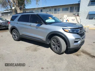 2022 Ford Explorer XLT с VIN 1FMSK8DH9NGC12343, выставлен на аукционе Copart как лот 54416395 с пробегом 32 880 миль миль и Списание • Salvage title. История ставок и продаж доступна на DreamBid. Изображение 4.