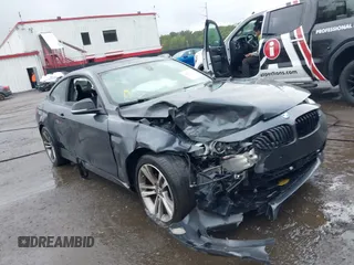 2014 BMW 4 Series 428i xDrive with VIN WBA3N9C53EK244650, listed as a IAAI auction lot 40475132 with 86,085 mi miles and . Bid and sale history available at carsss.com. Image 1.