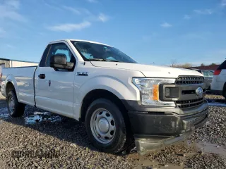 2018 Ford F-150 XL with VIN 1FTMF1CB7JKF43113, listed as a Copart auction lot 41757185 with 72,332 mi miles and Salvage Title. Bid and sale history available at carsss.com. Image 4.