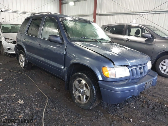2002 Kia Sportage with VIN KNDJB723X25134499, listed as a IAAI auction lot 41273605 with 1 mi miles. Bid and sale history available at carsss.com. Image 1.