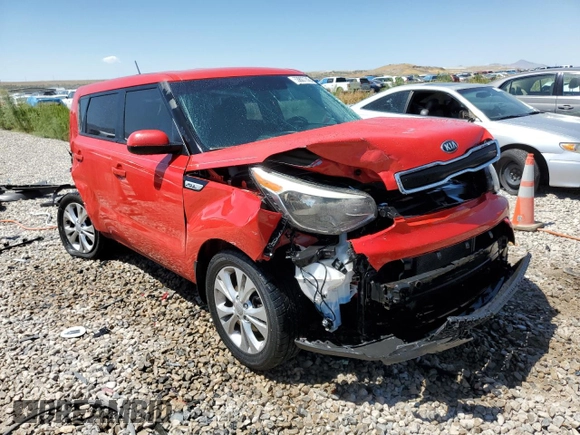 2015 Kia Soul + with VIN KNDJP3A51F7751975, listed as a Copart auction lot 63807743 with Not Provided miles and Salvage Title. Bid and sale history available at DreamBid. Image 4.