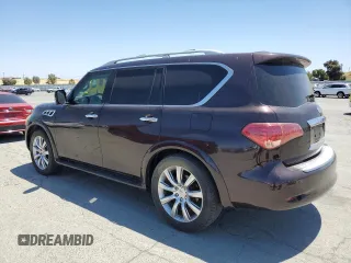 2012 Infiniti QX56 8-passenger z VIN JN8AZ2NC0C9316897, wystawiony jako Copart lot #57865465 z przebiegiem 96 031 mil mil oraz Czysty tytuł • Clean title. Historia ofert i sprzedaży dostępna na DreamBid. Obrazek 2.