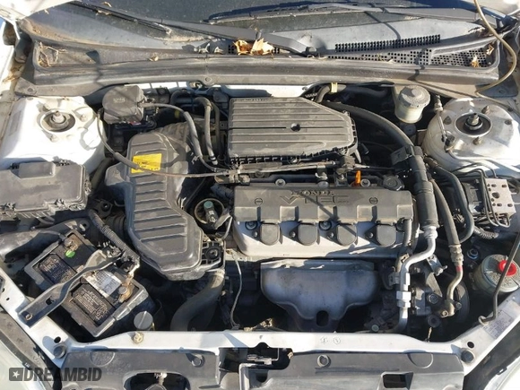 2001 Honda Civic EX with VIN 1HGES26751L060745, listed as a IAAI auction lot 41499029 with 230,348 mi miles. Bid and sale history available at carsss.com. Image 10.