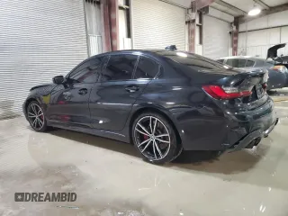 2022 BMW 3 Series M340i xDrive with VIN 3MW5U9J08N8C24995, listed as a Copart auction lot 83840124 with 0 mi miles and Salvage Title. Bid and sale history available at carsss.com. Image 2.