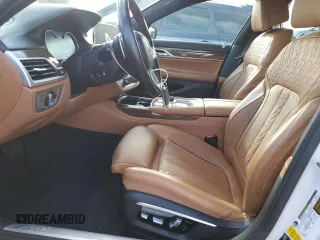 2016 BMW 7 Series 750i xDrive with VIN WBA7F2C55GG419976, listed as a Copart auction lot 80254133 with 81,519 mi miles. Bid and sale history available at carsss.com. Image 7.