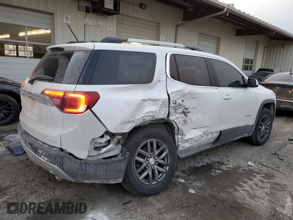2017 GMC Acadia SLT with VIN 1GKKNULSXHZ224015, listed as a Copart auction lot 42395025 with 118,112 mi miles and Salvage Title. Bid and sale history available at carsss.com. Image 3.