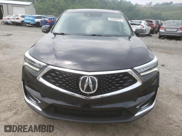 2021 Acura RDX w/Advance Package with VIN 5J8TC2H74ML044932, listed as a Copart auction lot 58003913 with 49,339 mi miles. Bid and sale history available at carsss.com. Image 5.
